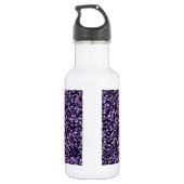 Paarse Sparkle Waterfles (Achterkant)