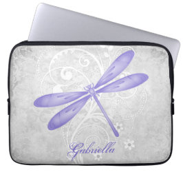 Paarse speciale lippenhoes voor laptop laptop sleeve