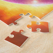 Paarse Sphere Science Fiction Dimension Legpuzzel (Zijkant)
