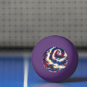 Paarse spiraalmelkweg pingpongballen (Net)