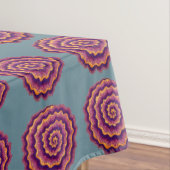 Paarse spiraaltjes tafelkleed (Voorbeeld)