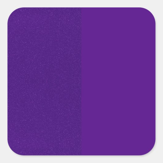 Paarse Split-Textuur Aangepaste Sticker (Voorkant)