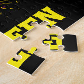 Paarse Spooky Halloween Legpuzzel (Zijkant)