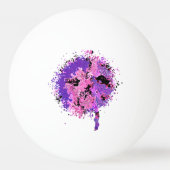 Paarse Spot Pingpongballen (Achterkant)
