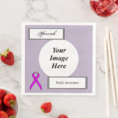 Paarse standaard-koolstofSjabloon door Kenneth Yon Servetten (Insitu)