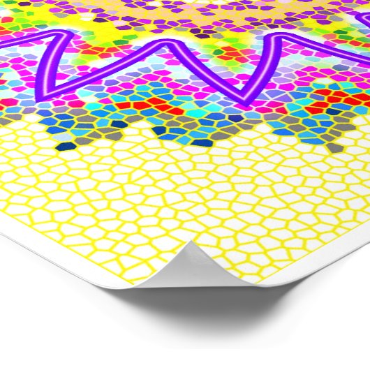 PAARSE Star Sparking Chakra Poster (Hoek)