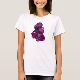 Paarse steen Bella + Canvas Flowy Circle Top
