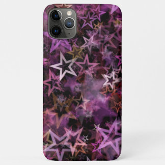Paarse ster iPhone 11 pro max hoesje