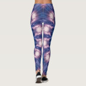 Paarse Sterkte Leggings (Achterkant)