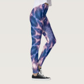 Paarse Sterkte Leggings (Rechts)