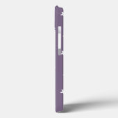 Paarse sterren Case-Mate iPhone case (Achterkant / Links)