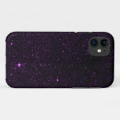 Paarse sterren Case-Mate iPhone case (Achterkant (horizontaal))