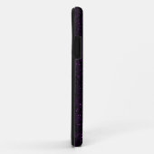 Paarse sterren Case-Mate iPhone case (Achterkant/rechts)