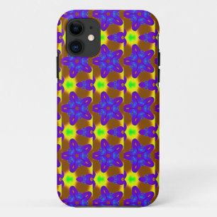 paarse sterren geometrisch hoesje