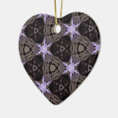 Paarse Sterren Ornament (Links)