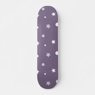 Paarse sterren skateboard