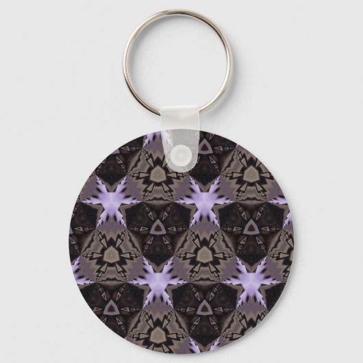 Paarse sterren sleutelhanger (Voorkant)