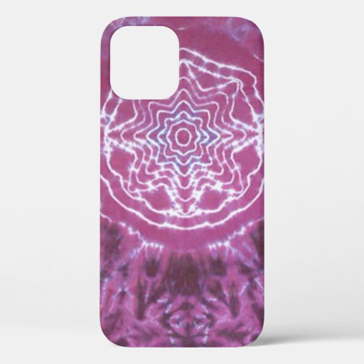 Paarse Sterren Tie Dye Case-Mate iPhone Case (Achterkant)