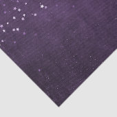 Paarse sterren tissuepapier (Detail)