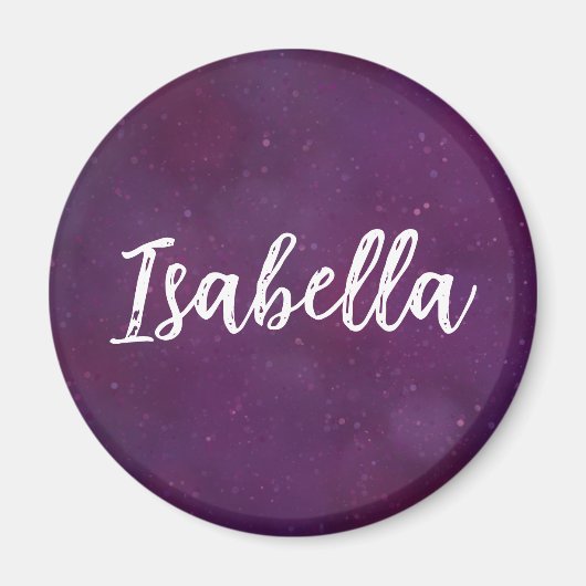 Paarse sterrenhemel magneet (Voorkant)