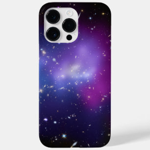 Paarse sterrenstelsel cluster ruimtefoto Case-Mate iPhone 14 pro max hoesje