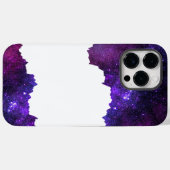 Paarse sterrenstelsels Case-Mate iPhone case (Achterkant (horizontaal))