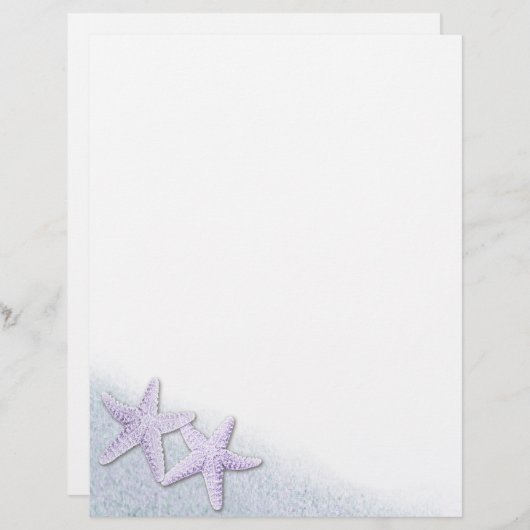 Paarse stervis (Voorkant / Achterkant)