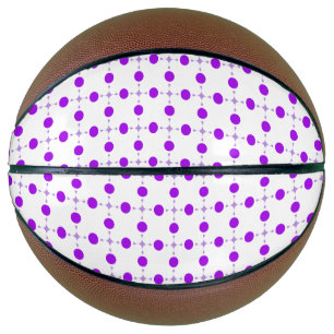 Paarse Stippen, Stippenpatroon, Stippen, Gestippel Basketbal