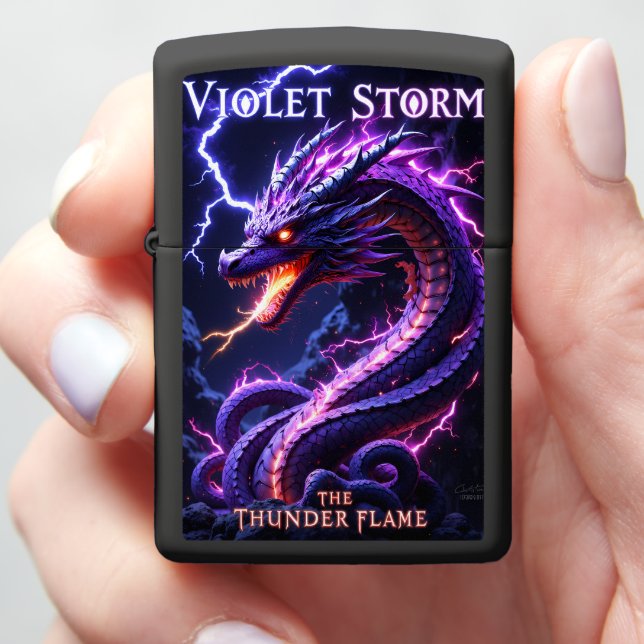 Paarse Stormdraak: De Dondervlam (In Hand)