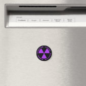 Paarse stralingswaarschuwing magneet (Insitu (Vaatwasser))