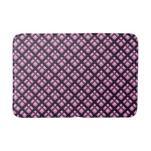 Paarse streep Lila met Amethyst Badmat