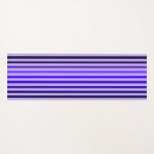 Paarse Streep Yoga Mat (Voorkant (horizontaal))