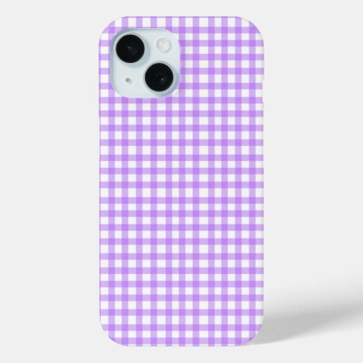 Paarse streeppatronen Schattige Case-Mate iPhone Case (Achterkant)