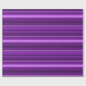 Paarse strepen cadeaupapier (Vlak)