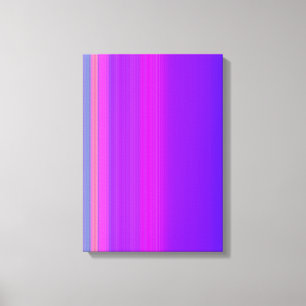 Paarse strepen canvas afdruk