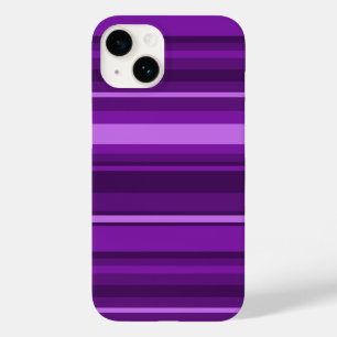 Paarse strepen Case-Mate iPhone 14 hoesje