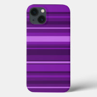 Paarse strepen Hoesje-Mate iPhone draagtas