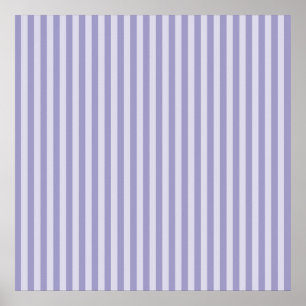 Paarse Strepen Poster