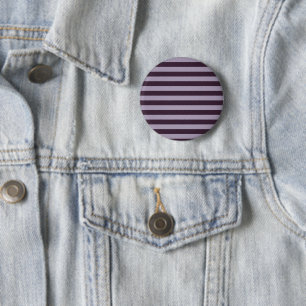 Paarse strepen Ronde Button 5,7 Cm