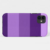 Paarse strepen van verf Case-Mate iPhone case (Achterkant (horizontaal))