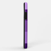 Paarse strepen van verf Case-Mate iPhone case (Achterkant/rechts)