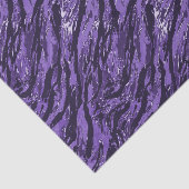 Paarse Striped Camo Tissuepapier (Detail)