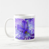 Paarse striped Iris Mok (Links)