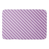Paarse Stripes Bath Mat (Voorkant)