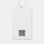 Paarse stripverhaal Superhero Birthday Cadeaulabel (Achterkant)