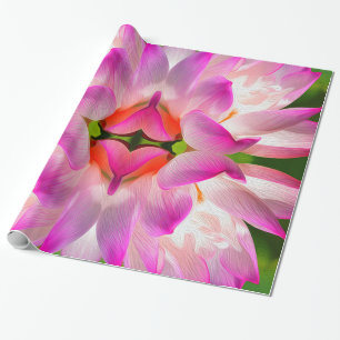PAARSE STROOM - fractale kunst - Cadeaupapier