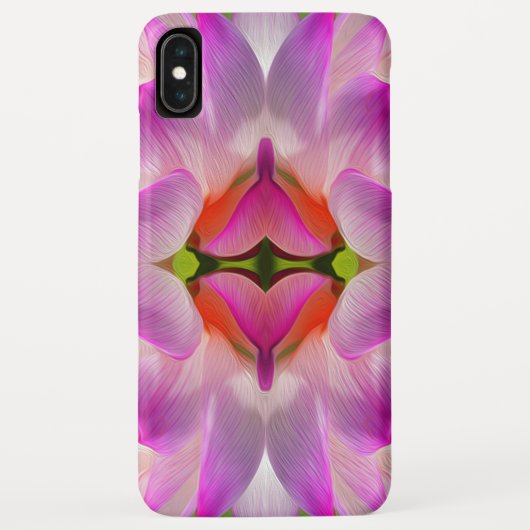 PAARSE STROOM - fractale kunst - Case-Mate iPhone Case (Achterkant)