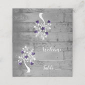 Paarse structuur voor het ontvangen van harten (Buitenkant ongevouwen)