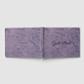 Paarse stucwerk gastenboek (Volledig)