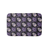 Paarse suikerschedel badmat (Voorkant)